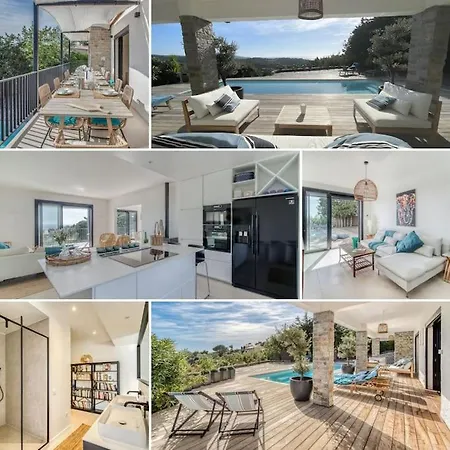 Villa Classee 4 Etoiles , Vue , Piscine, Clim, Parking